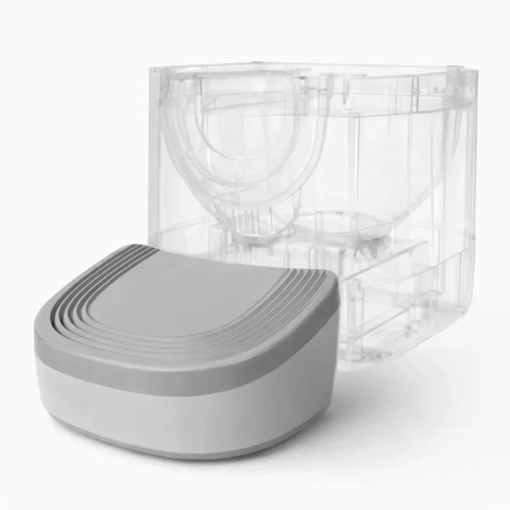 rampe sur fond blanc 