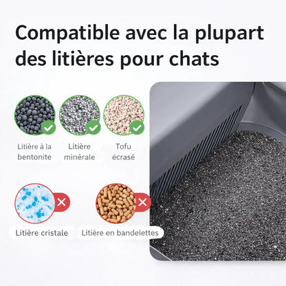 Litière Auto nettoyante