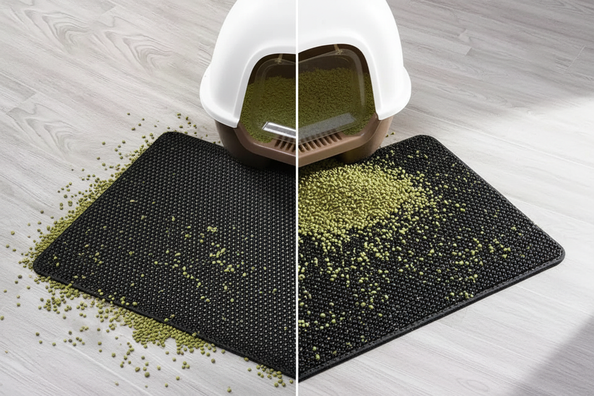 Tapis - Avant/après