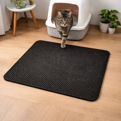 Tapis de litière pour chat